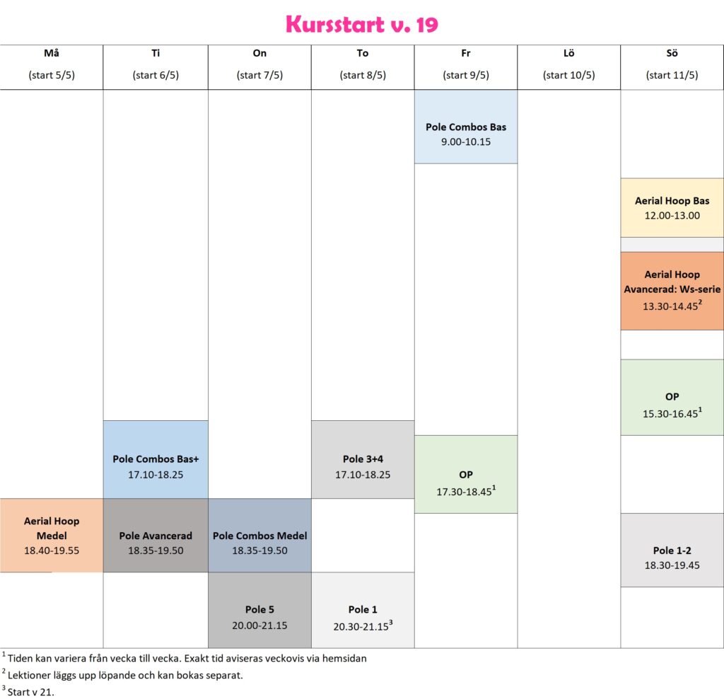Schema 2025-05 Slutligt