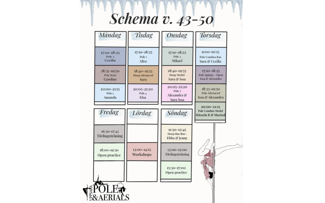 Ny kursomgång v. 43-50